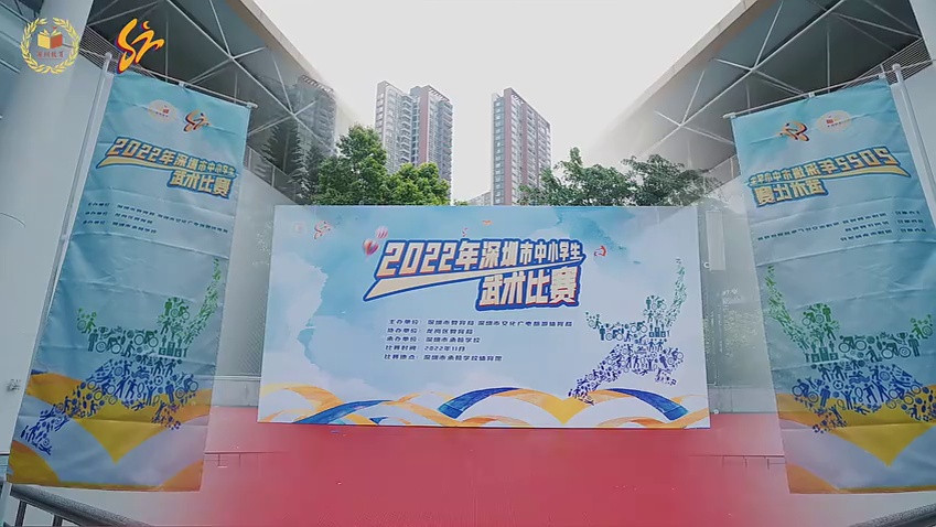 视频 | 习武养德成就健康人生! 深圳市中小学生武术比赛“霸气”上演