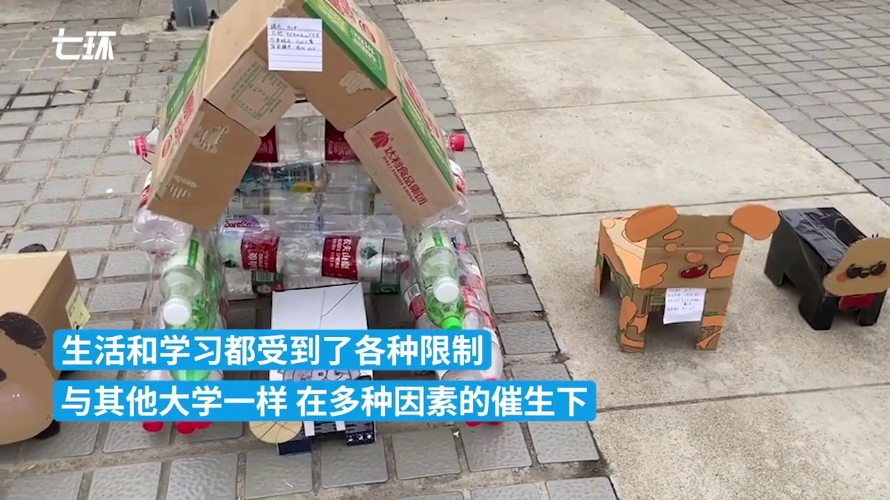 郑州大学宿舍现大量纸狗, 学生称是减缓压力的方式